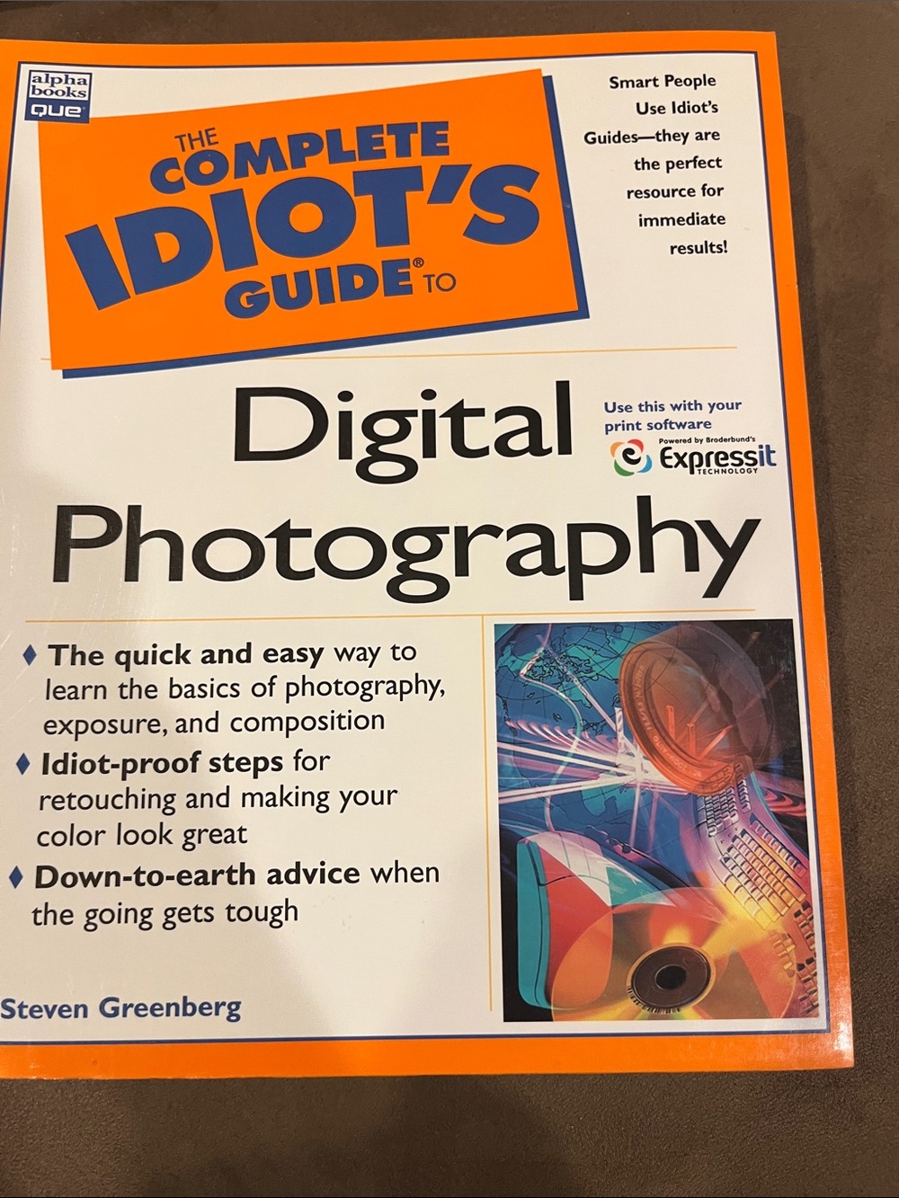 Digital Photography Guide - Orange & White Cover
